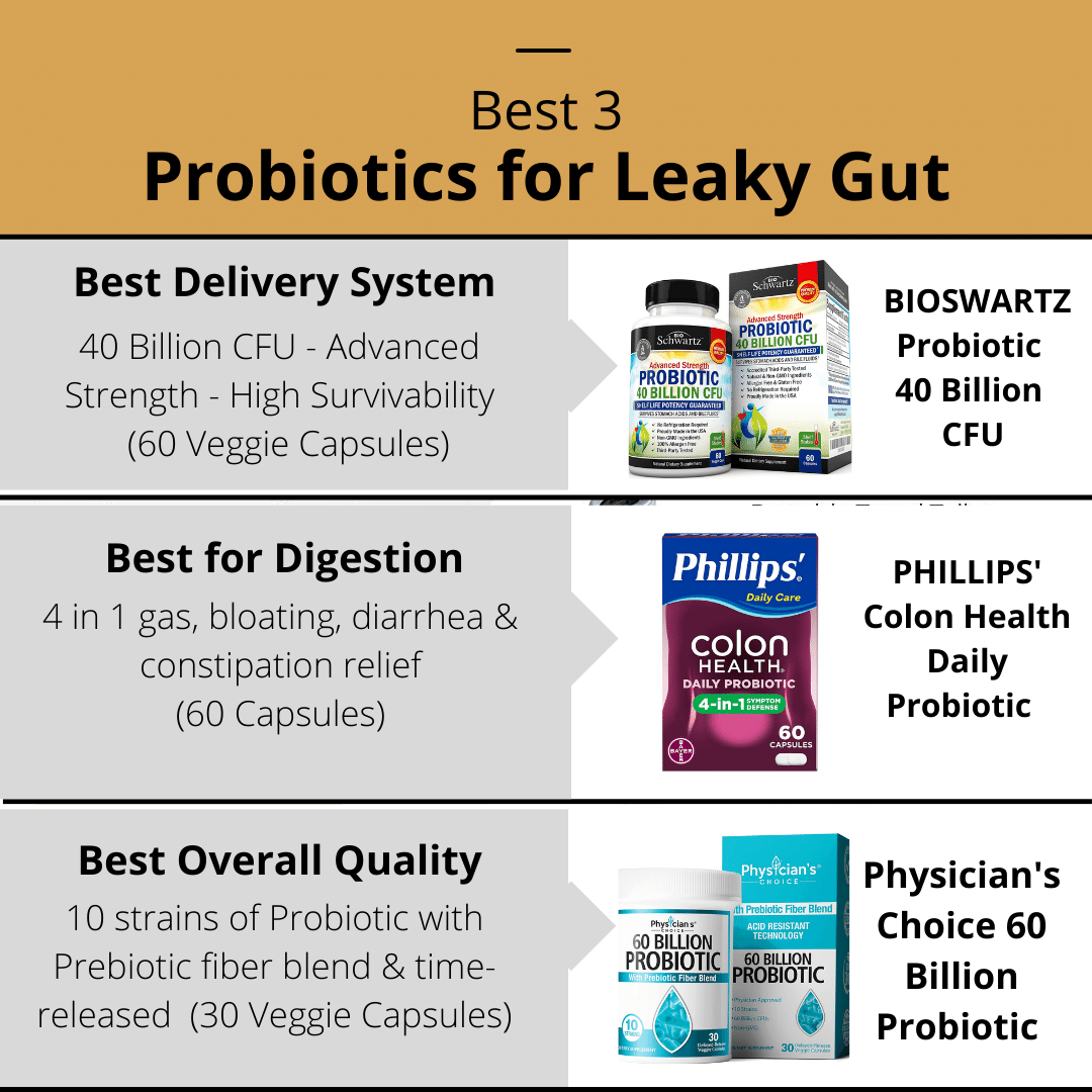 Best Probiotics for Leaky Gut