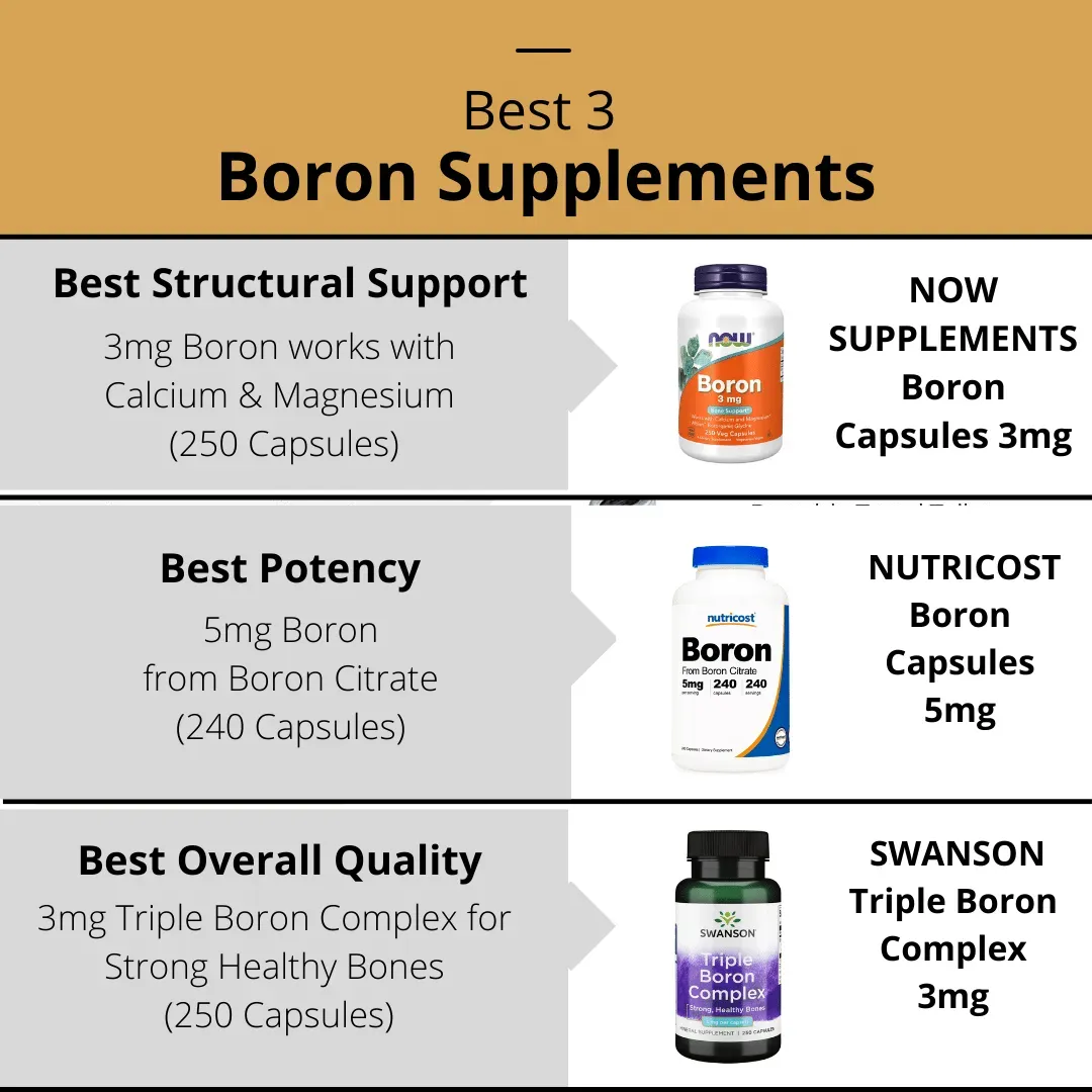 Best Boron Supplement