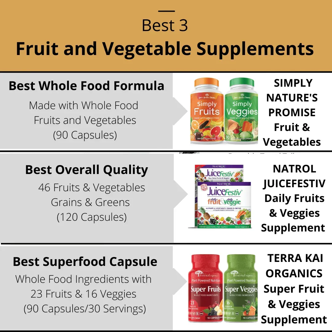 Best Fruit and Vegetable Supplement